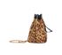 Leopard Print Bucket, side view
